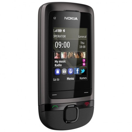 Nokia C2-05 - Vedere din fata/ stanga