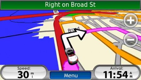 Garmin Nuvifone Screenshot - GPS 
