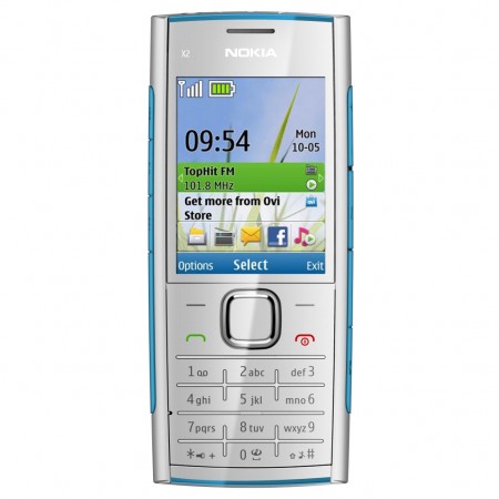 Nokia X2 - Vedere din fata