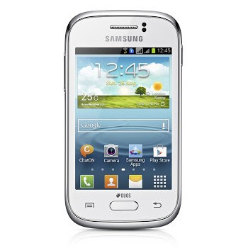 Samsung Galaxy Young - Vedere din fata