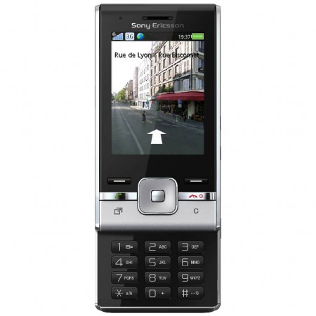 Sony Ericsson T715 - Vedere din fata, deschis - Street View