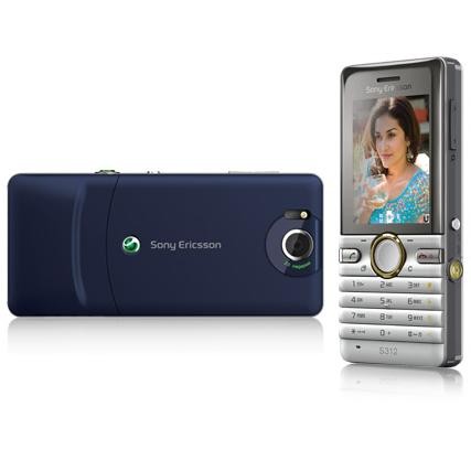 Sony Ericsson S312 - Vedere din fata/ dreapta si din spate