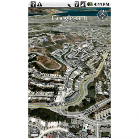 Google Earth pentru Android