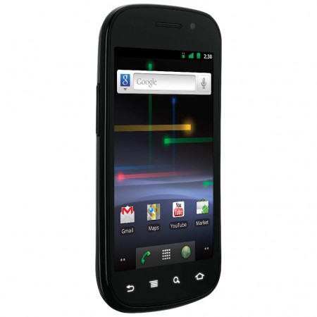 Samsung Nexus S - Vedere din fata/ stanga (1)