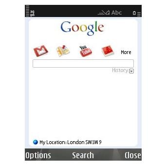Google Mobile App - Symbian S60
