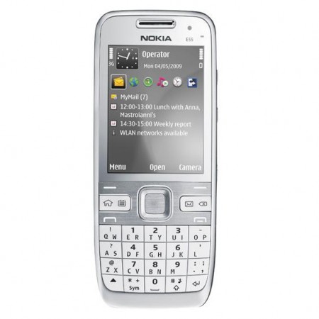 Nokia E55 - Vedere din fata