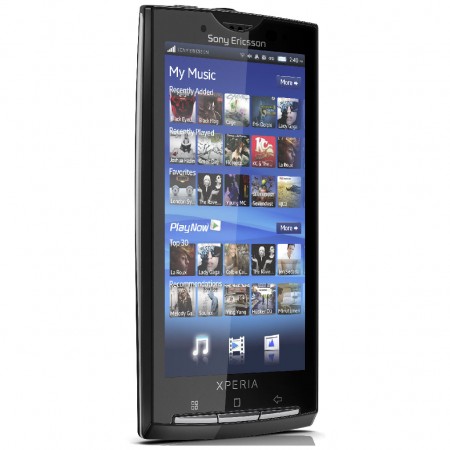Sony Ericsson XPERIA X10 - Vedere din fata/ stanga