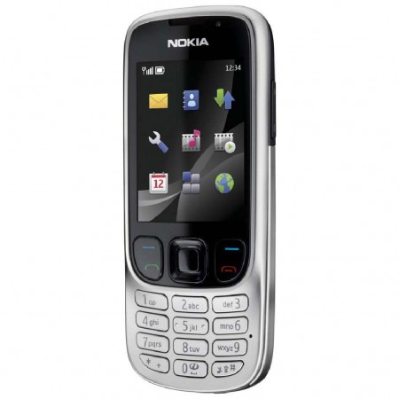 Nokia 6303 classic - Vedere din fata/ dreapta (metalic)