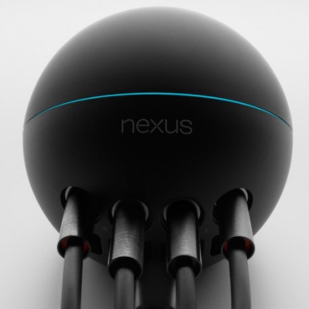 Google Nexus Q - Vedere din spate