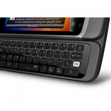 HTC Desire Z - Tastatura