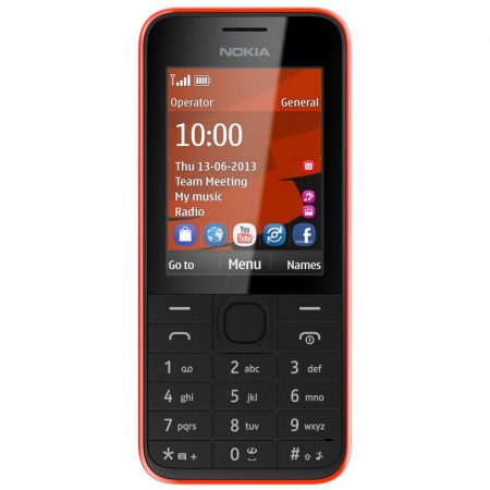 Nokia 207 - Vedere din fata