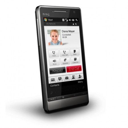 HTC Touch Diamond2 - Vedere din fata/ stanga