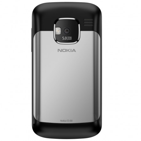 Nokia E5 - Vedere din spate