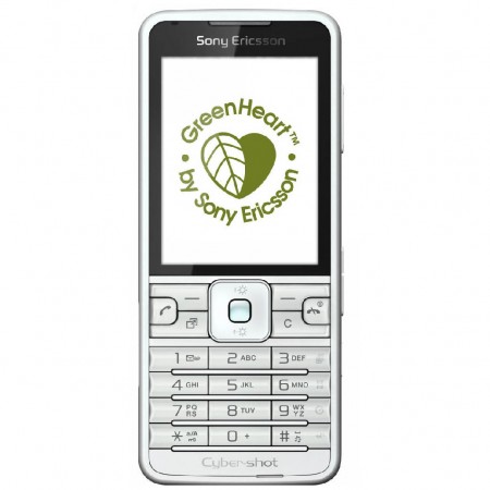 Sony Ericsson C901 GreenHeart - Vedere din fata