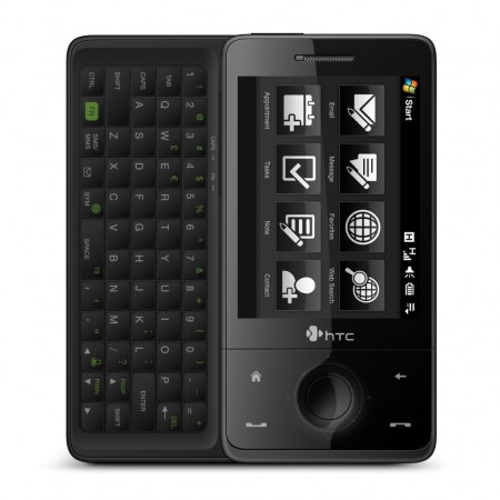 HTC Touch Pro - Vedere din fata, deschis