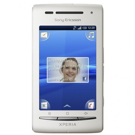 Sony Ericsson XPERIA X8 - Vedere din fata