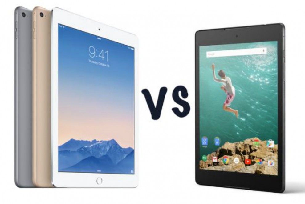 iPad Air 2 vs Nexus 9