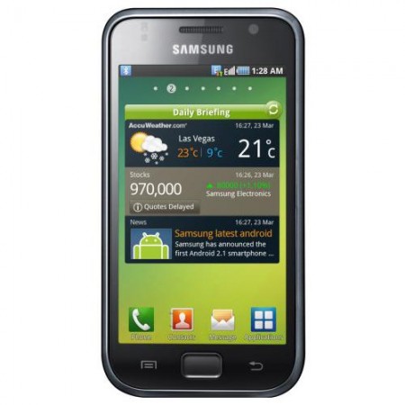 Samsung I9000 Galaxy S - Vedere din fata (1)