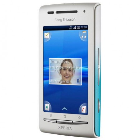 Sony Ericsson XPERIA X8 - Vedere din fata/ dreapta