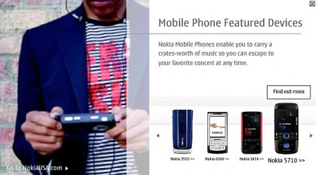 Nokia 5700 - Nokia.com Screenshot