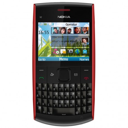 Nokia X2-01 - Vedere din fata