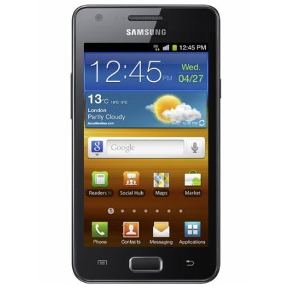 Samsung I9103 Galaxy R - Vedere din fata