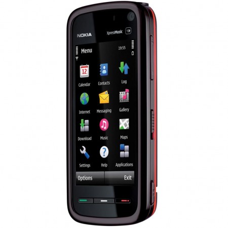 Nokia 5800 XpressMusic - Vedere din fata/ dreapta