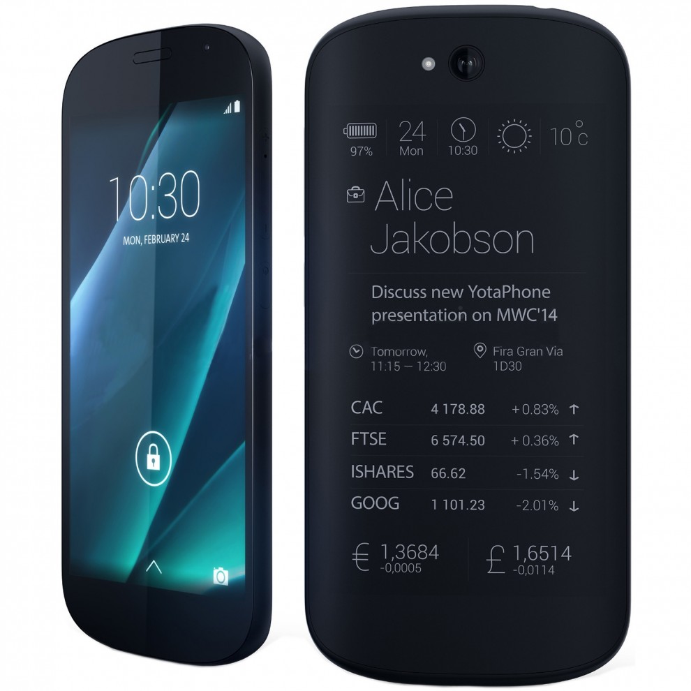 YotaPhone 2 front