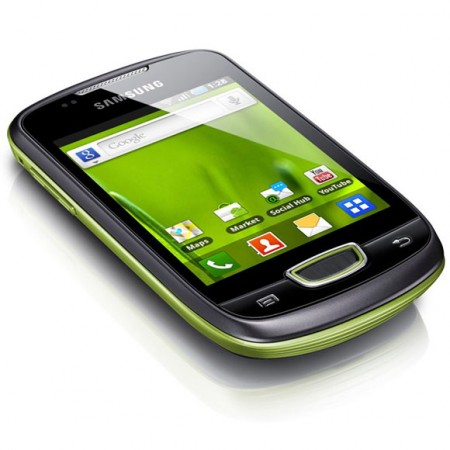 Samsung Galaxy Mini S5570 - Vedere din fata/ stanga (orizontal)