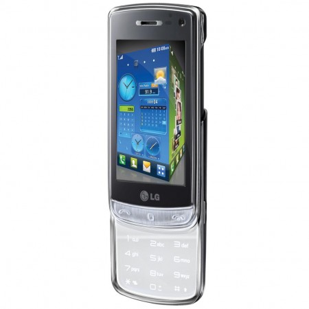 LG GD900 Crystal - Vedere din fata/ dreapta