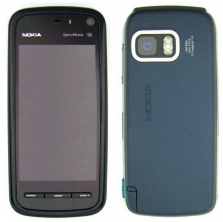 Nokia 5800i XpressMusic - Vedere din fata si spate (preview)