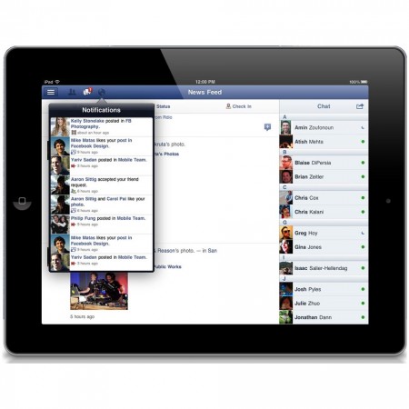 Facebook - iPad