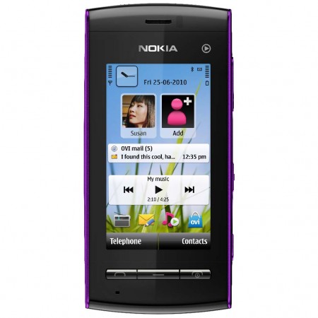 Nokia 5250 - Vedere din fata