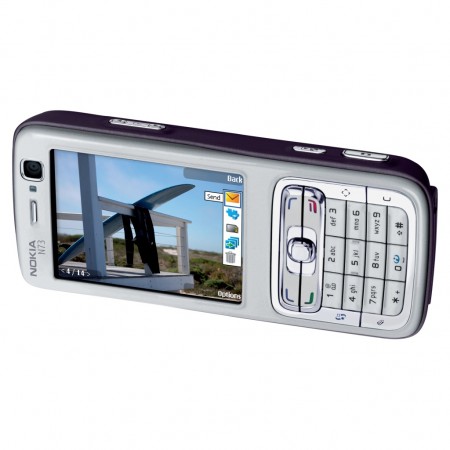 Nokia N73 - Vedere din fata/ dreapta