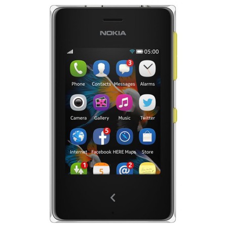 Nokia Asha 500 - Vedere din fata