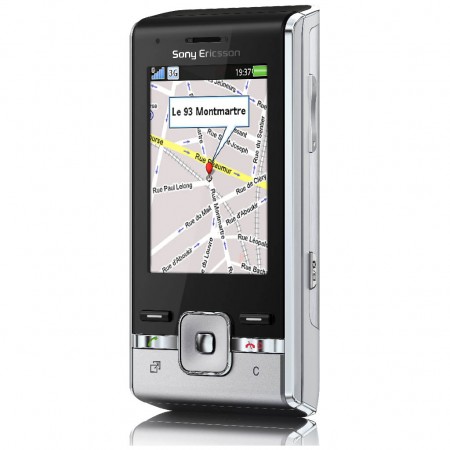 Sony Ericsson T715 - Maps, vedere din fata/dreapta