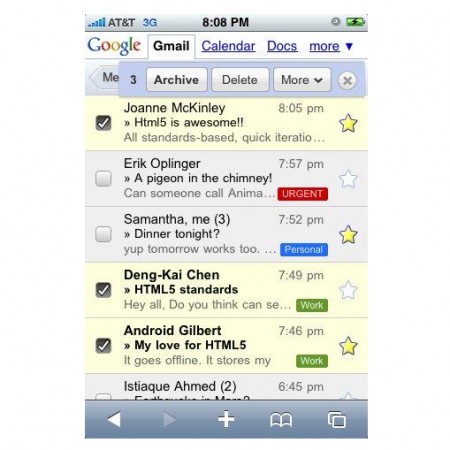 Gmail - iPhone/ Android