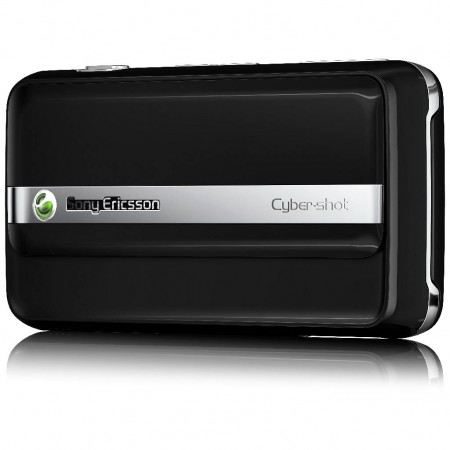 Sony Ericsson C903 - Vedere din spate, orizontal (Negru)