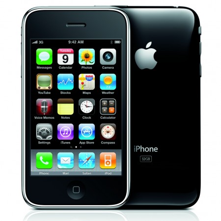 Apple iPhone 3G S - Vedere din fata si spate