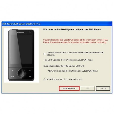 HTC Touch Pro - Update Software 3.27.4.3