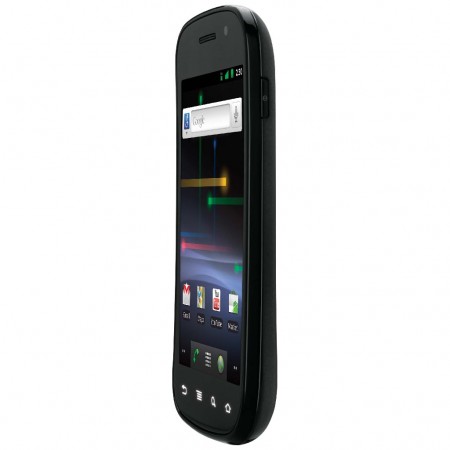 Samsung Nexus S - Vedere din fata/ dreapta (2)
