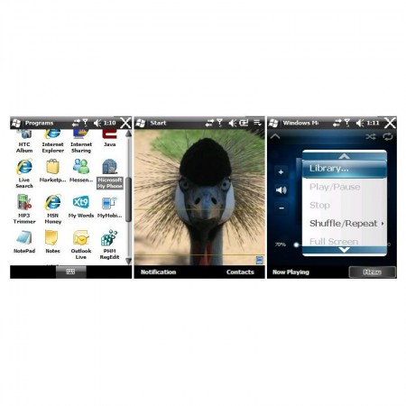 Windows Mobile 6.5 Beta - Screenshots