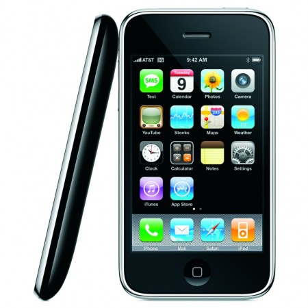 Apple iPhone 3G - Vedere din fata/ dreapta