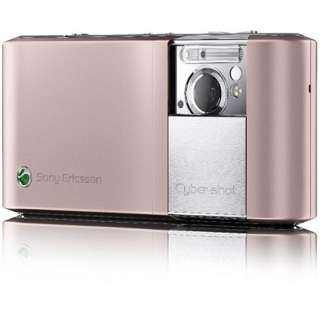 Sony Ericsson C905 - Vedere din spate/ sus (roz)