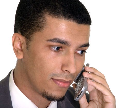 Man talking to the phone