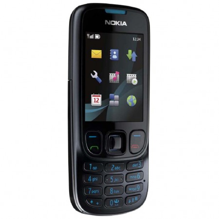 Nokia 6303 classic - Vedere din fata/ stanga (negru)