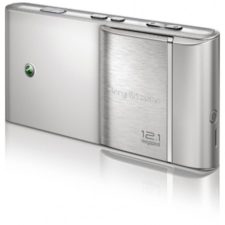 Sony Ericsson Satio - Vedere din spate/ sus (argintiu)