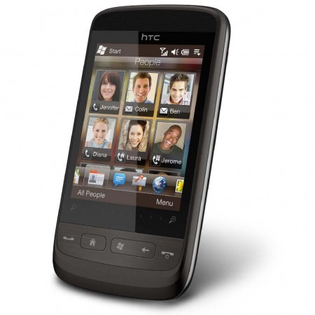 HTC Touch2 - Vedere din fata/ dreapta
