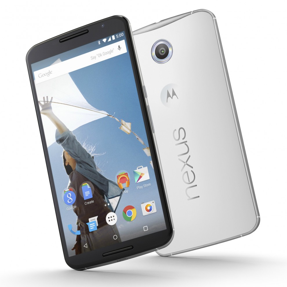 Nexus 6 front back