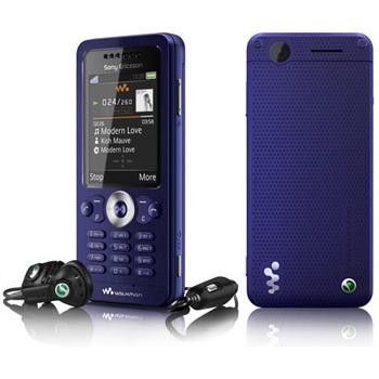 Sony Ericsson W302 - Muzica (albastru)